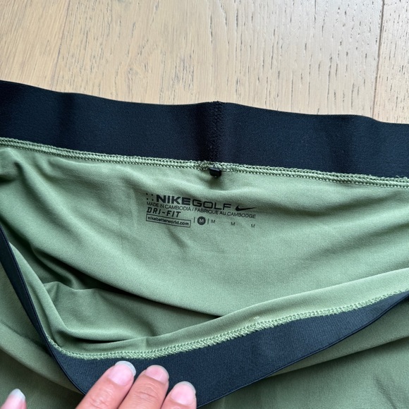 Nike Golf Dri-Fit Olive Green Skort - Picture 3 of 6
